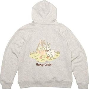 패션 JHQSYG3C_51HD 뒷면 부활절 계란 토끼 그림 프린팅