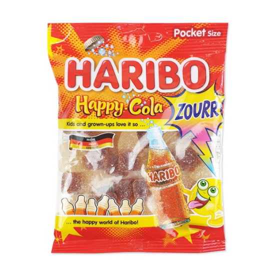 하리보 해피콜라 사우어 100g (3개)_이미지