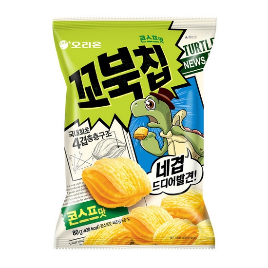 꼬북칩 콘스프 맛 80g