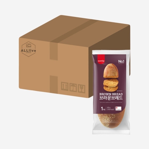 SPC삼립 브라운 브레드 60g (8개)