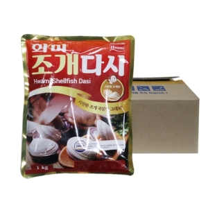 조개다시 1kg 10개1박스