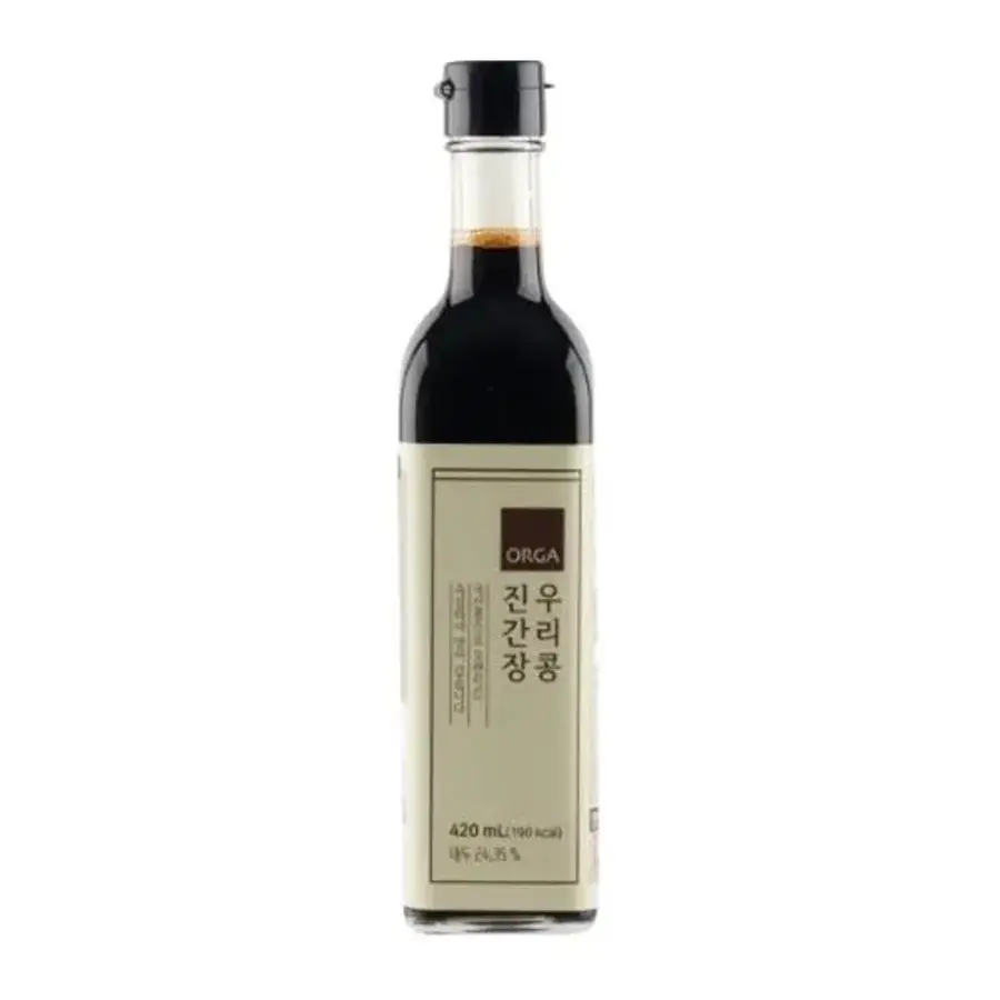 ORGA 우리콩 진간장 420ml (2개)_이미지
