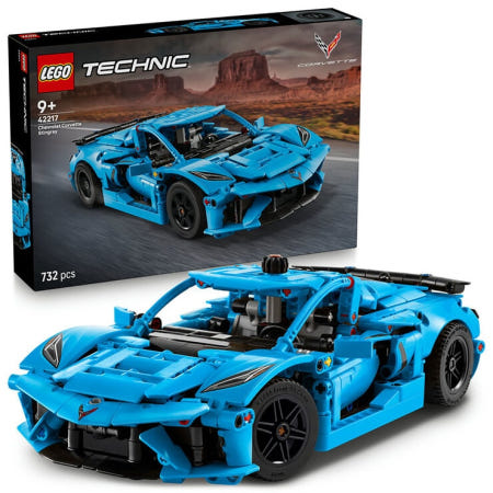 레고 Chevrolet Corvette Stingray Blue (42217) (해외구매)_이미지
