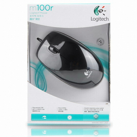 로지텍 M100r (정품) (블랙)_이미지