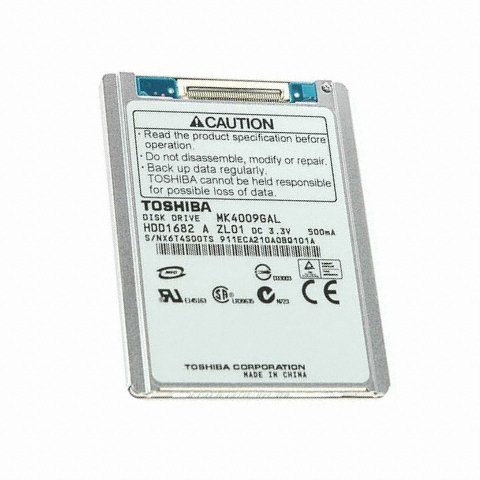 도시바 40GB MK4009GAL (4200/8M/노트북용)