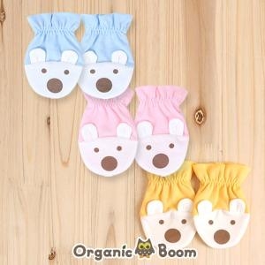  오가닉붐 착한 유기농 키키 베어 손싸개