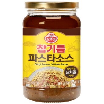 오뚜기 <b>참기름</b> 파스타<b>소스</b> 380g