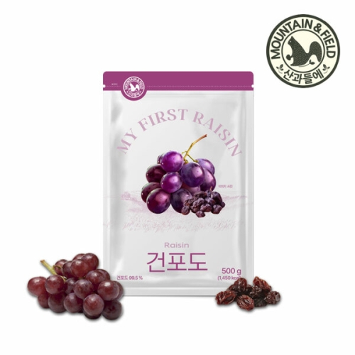 산과들에 건포도 500g (1개)_이미지
