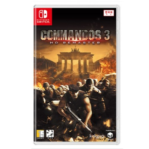  코만도스 3 HD 리마스터 한글판 SWITCH, 패키지칩