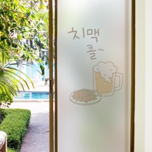 꾸밈 is778_m-무점착유리시트_치맥콜_이미지