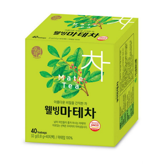 송원식품 우리차 웰빙 마테차 40T (1개)_이미지