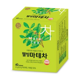 송원식품 우리차 웰빙 마테차 40T