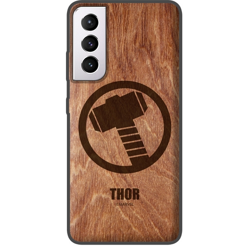 아스카코리아 갤럭시S23 플러스 마블 우드 미러 카드 케이스_이미지