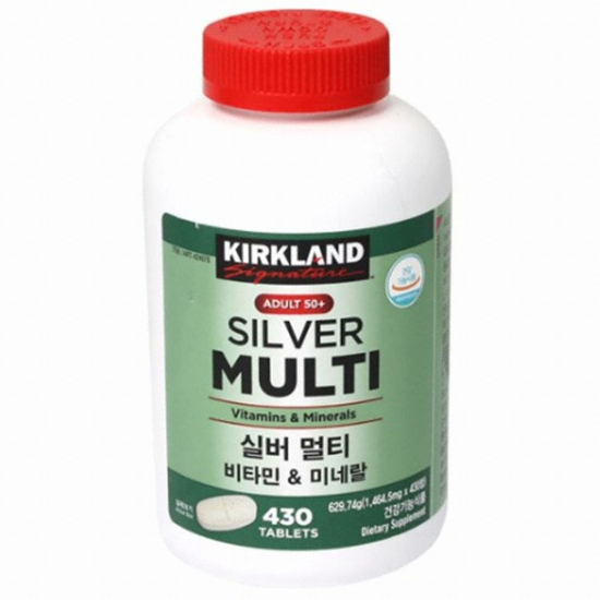 실버 멀티 비타민&미네랄 430정