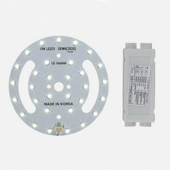 LED 6인치 매입등 모듈 전구색 15W_이미지