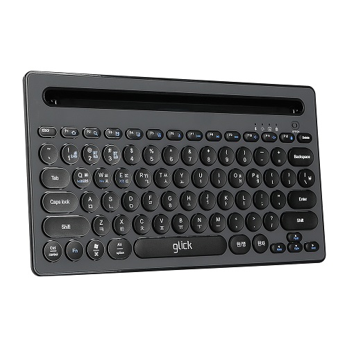 지클릭커 OFFICEPRO WK40 패드폰 무선 (딥그레이블랙)_이미지