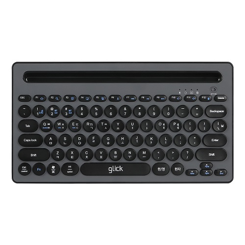 지클릭커 OFFICEPRO WK40 패드폰 무선 (딥그레이블랙)_이미지