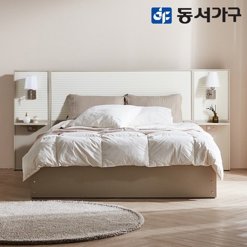 동서가구 홈즈 조아나 수납 LED침대 LK (매트별도)_이미지