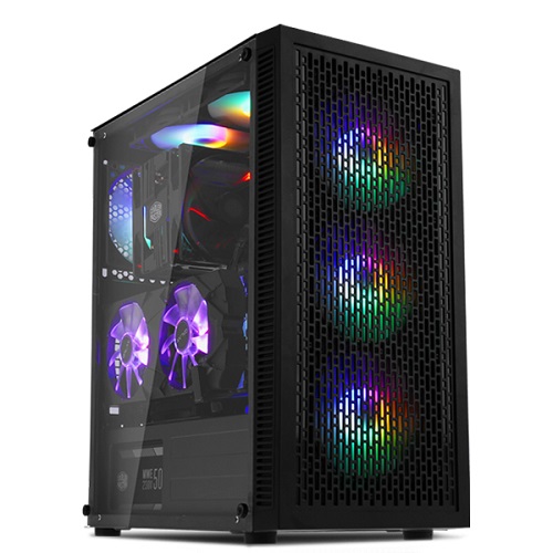 대양케이스 ME NO.4 RGB 풀 아크릴 (블랙)_이미지