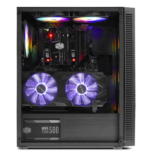 대양케이스 ME NO.4 RGB 풀 아크릴 (블랙)_이미지