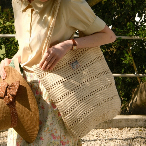 피그먼트 크로셰 컬러 백 KBE260117_이미지