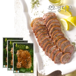 정다운 허브훈제오리슬라이스 400g 3봉_이미지