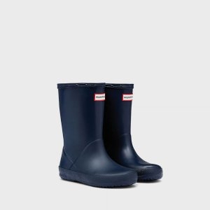 헌터 키즈 퍼스트 클래식 레인부츠 네이비 (KFT5094RMA-NVY)_이미지