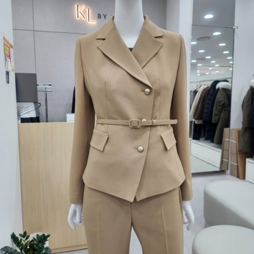 KL 힐튼벨티드자켓 KMWJKQC440_DG