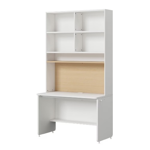 티오 일자 책상세트 6단+콘센트+조명