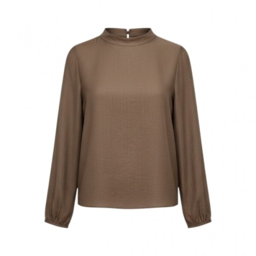 페이지플린 F6ABL400 베이직 플리츠 쉬폰 블라우스_이미지