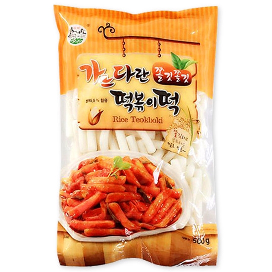 송학식품 가느다란 떡볶이떡 500g (1개)_이미지
