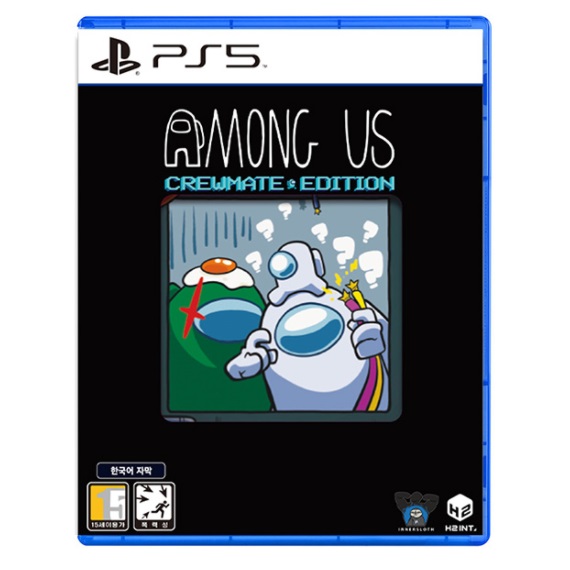 어몽 어스: 크루메이트 에디션 한글판 PS5, 패키지디스크_이미지