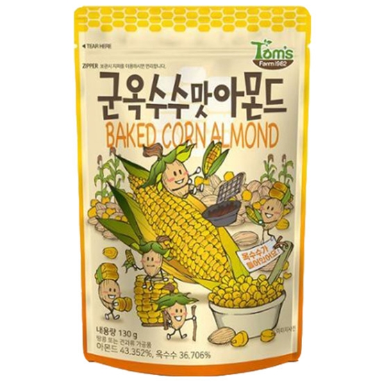 군옥수수맛 아몬드 130g