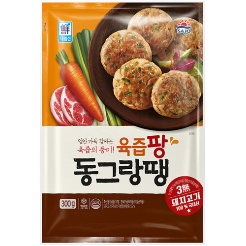 사조대림 대림선 육즙팡 동그랑땡 600g (1개)