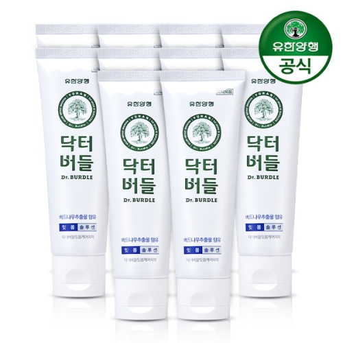 유한양행 닥터버들 잇몸케어 치약 100g (10개)_이미지