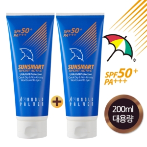 자외선차단제 썬크림 SPF50+ PA+++ 200ml 더블 패키지 대용량 200ml, 2개