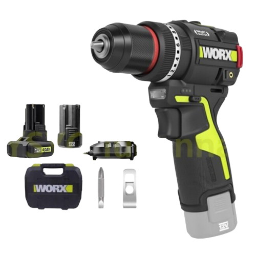 웍스 WU135T + 급속충전기 해외구매 (2.0Ah+4.0Ah, 배터리 2개)_이미지