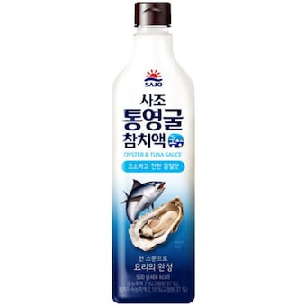 사조 통영굴 <b>참치</b><b>액</b> 900g