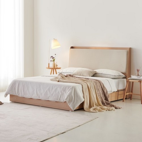 동서가구 블라이 패브릭 LED침대 Q (매트별도)_이미지