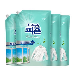 피죤 실내건조 프로 프레시데이 리필 1.7L (4개)_이미지