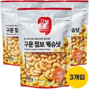 오늘좋은 구운점보캐슈넛 300g (3개)_이미지