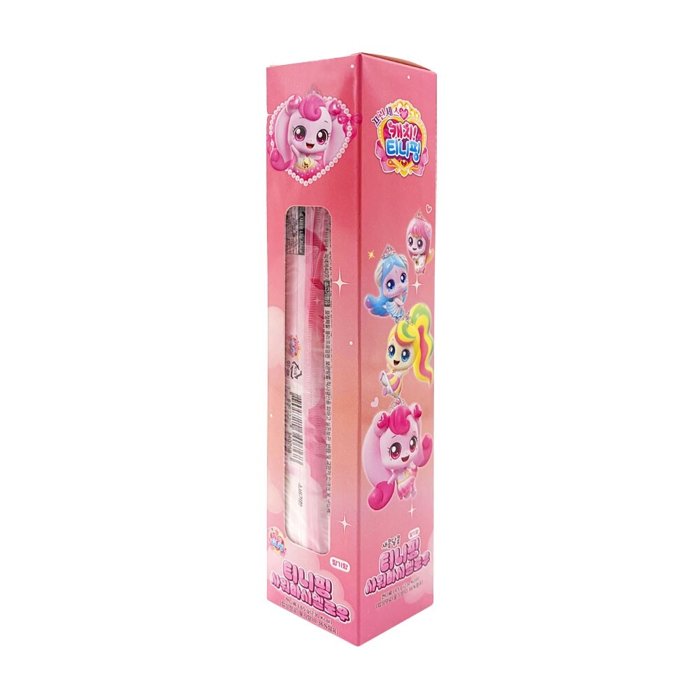 리더스인팜 새콤달콤 티니핑 사워마시멜로우 딸기향 65g (2개)_이미지