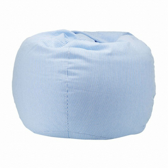 코즈니 시어써커 자이언트 빈백 블루 1인용