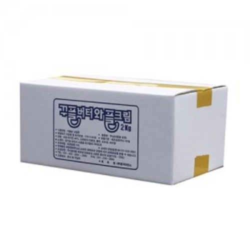 한국이안스 꾸플 버터 와플크림 3kg (1개)