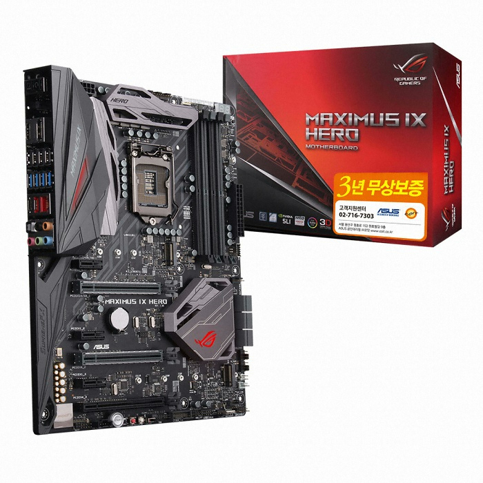 ASUS ROG MAXIMUS IX HERO 코잇
