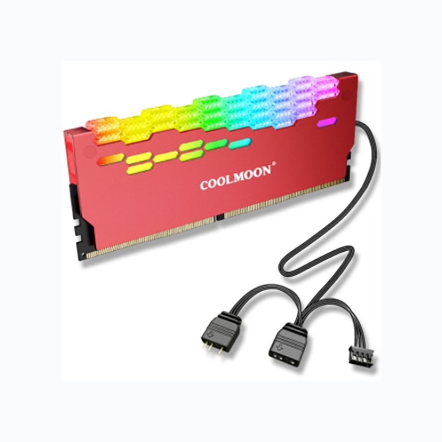 COOLMOON RA-2 ARGB 메모리 방열판