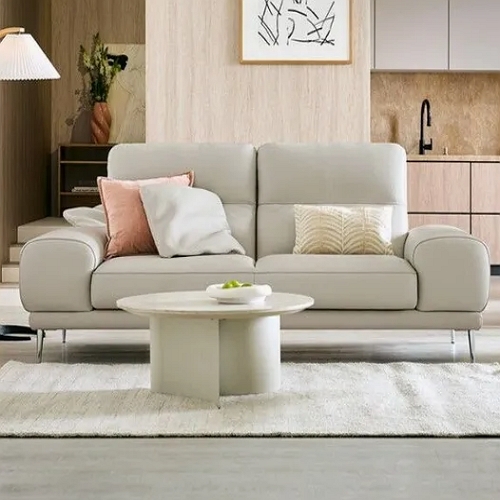 자코모  보흐 천연가죽 소파 3인용 (스툴별도)