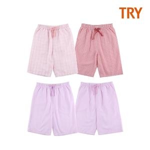 TRY 여성 시어서커 5부 하의 4종 973708_이미지