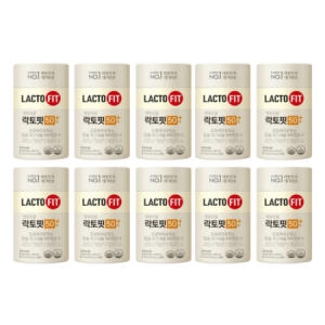 종근당건강 종근당건강 락토핏 50대+ 2g 60포 (10개)