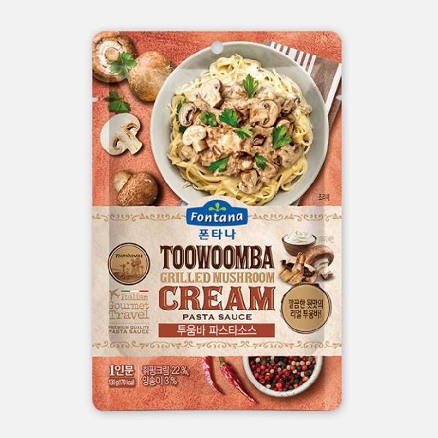 폰타나 투움바 그릴드 머쉬룸 크림 파스타소스 130g (1개)_이미지